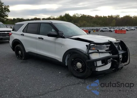 2024 Ford Explorer Police Interceptor from USA, damaged, VIN 1FM5K8AC5RGA69547